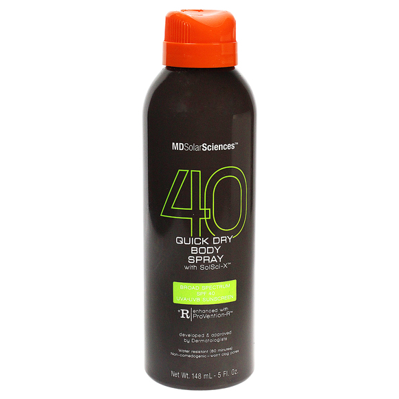 Quick Dry Body Spray SPF 40 by MDSolarSciences for Unisex - 5 oz Sunscreen - Picture 1 of 2